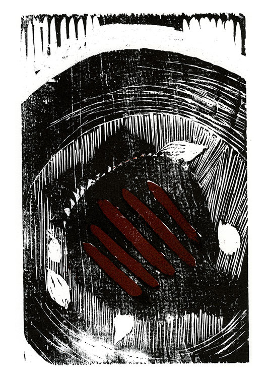 Toast anchos and garlic