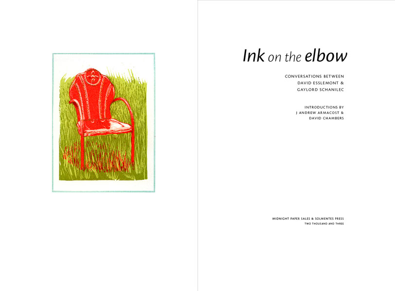 Ink on the Elbow pp 2-3
