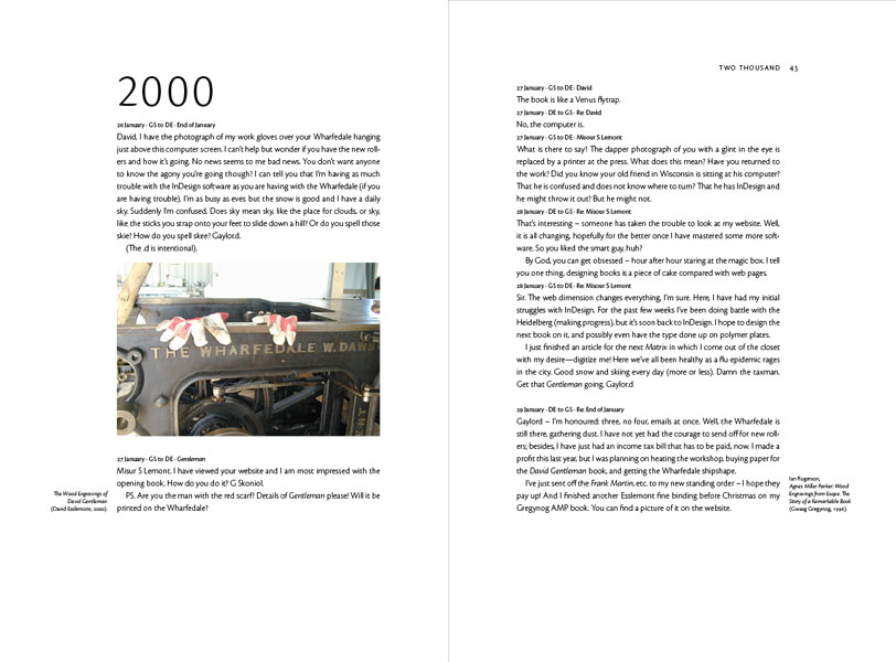 Ink on the Elbow pp 42-3